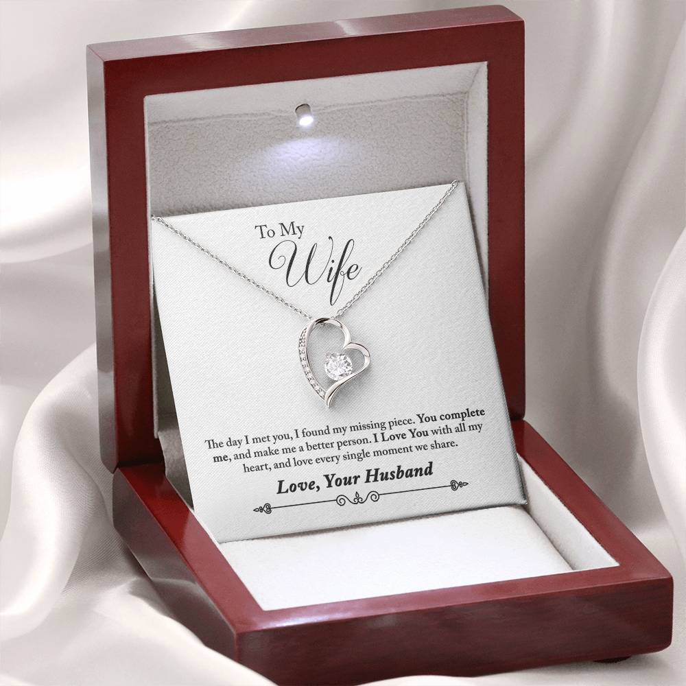 To My Wife- The day I meet you - Necklace