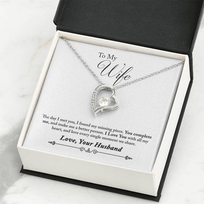 To My Wife- The day I meet you - Necklace